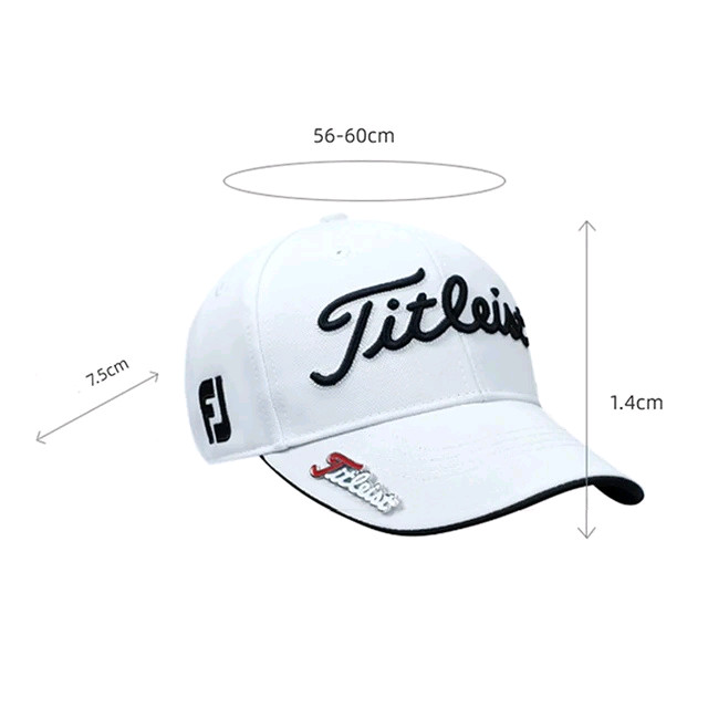 타이틀리스트 골프 모자(볼마크와 브랜드로그부착)--4
