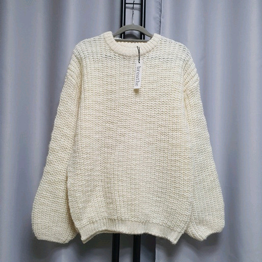 (택채새상품) breathe 브리드 알파카 울 니트--3