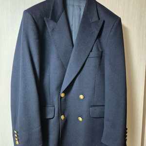 아쿠아스큐텀 캐시미어 더블 브레스트 블레이저 자켓 캐시미어100%