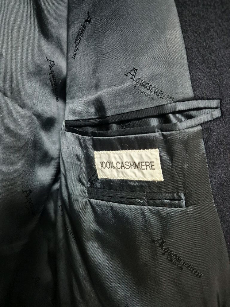 아쿠아스큐텀 캐시미어 더블 브레스트 블레이저 자켓 캐시미어100%--8