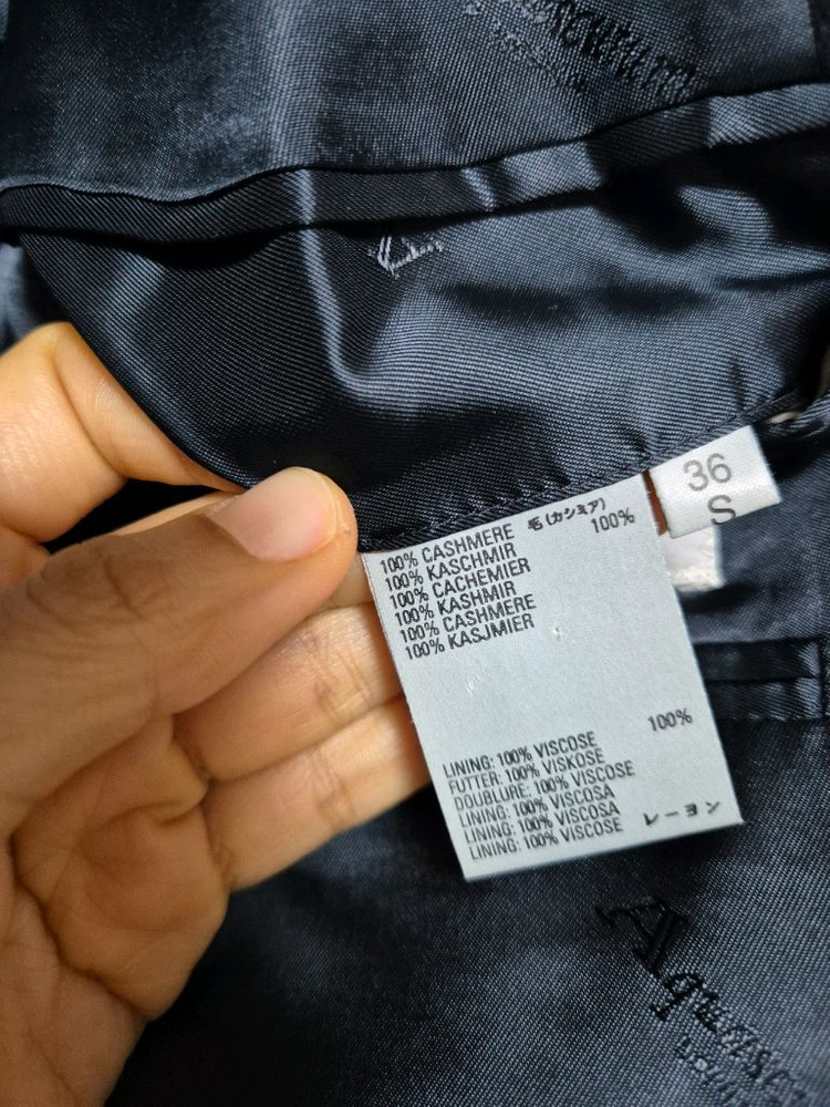 아쿠아스큐텀 캐시미어 더블 브레스트 블레이저 자켓 캐시미어100%--9