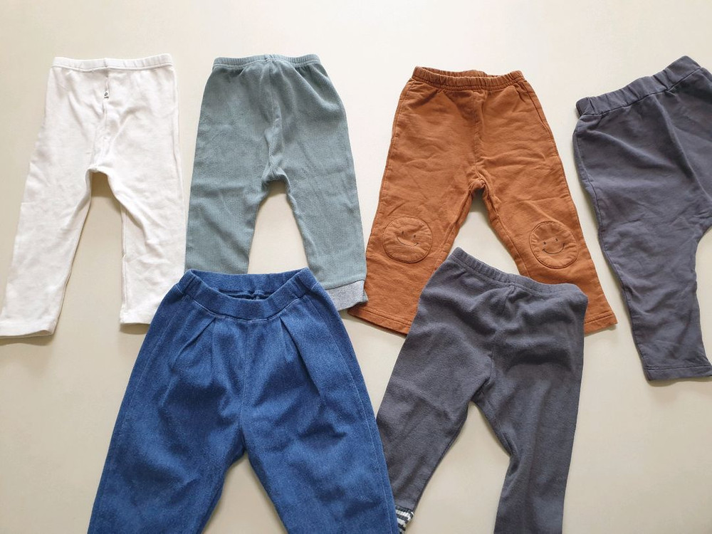 여아남아 아기유아옷 하의레깅스 100 10벌 일괄--3