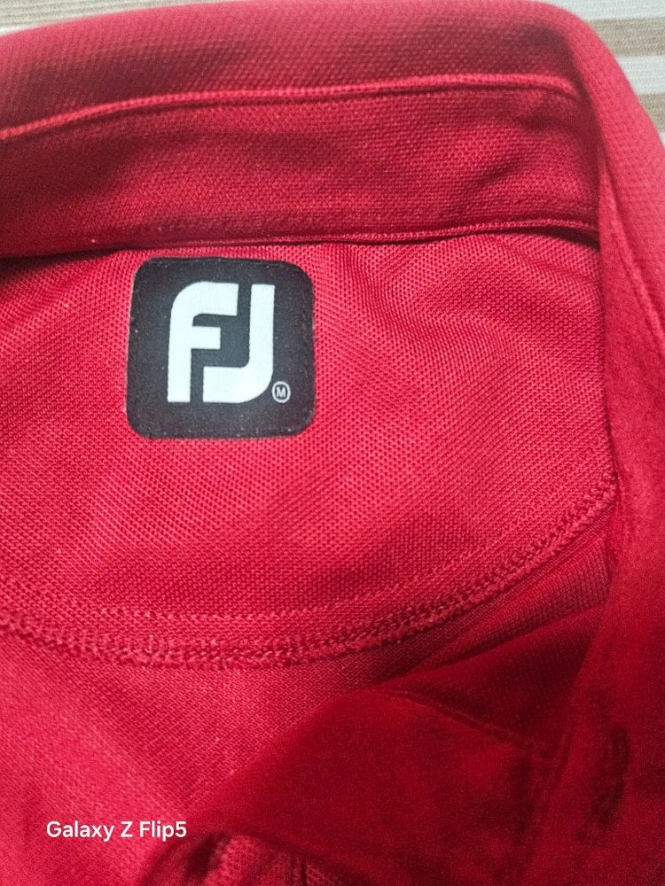 풋조이 골프반팔티--2