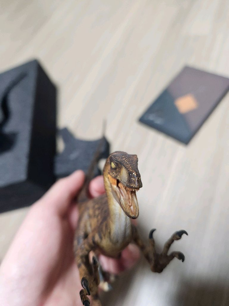 다이노드림 Dinodream 한정판 랩터듀오 공룡피규어 스테츄 판매합니다 이미지