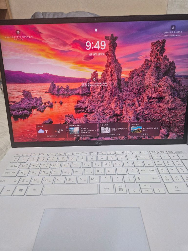 노트북 2021 lg 그램 17인치--2