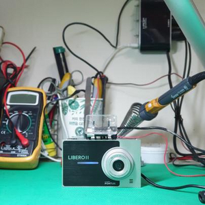 현대폰터스 LIBERO2 2채널 중고블랙박스