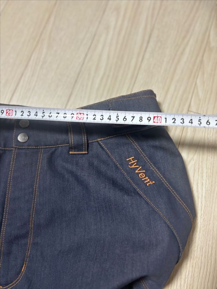 노스페이스 스노우보드복 스키복 청재질의 밴드형 바지--6