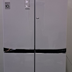 1613 엘지디오스 870L 4도어양문형냉장고(화이트)