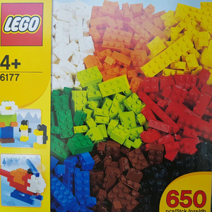 레고 6177 기본 블럭 650피스 XL 올드