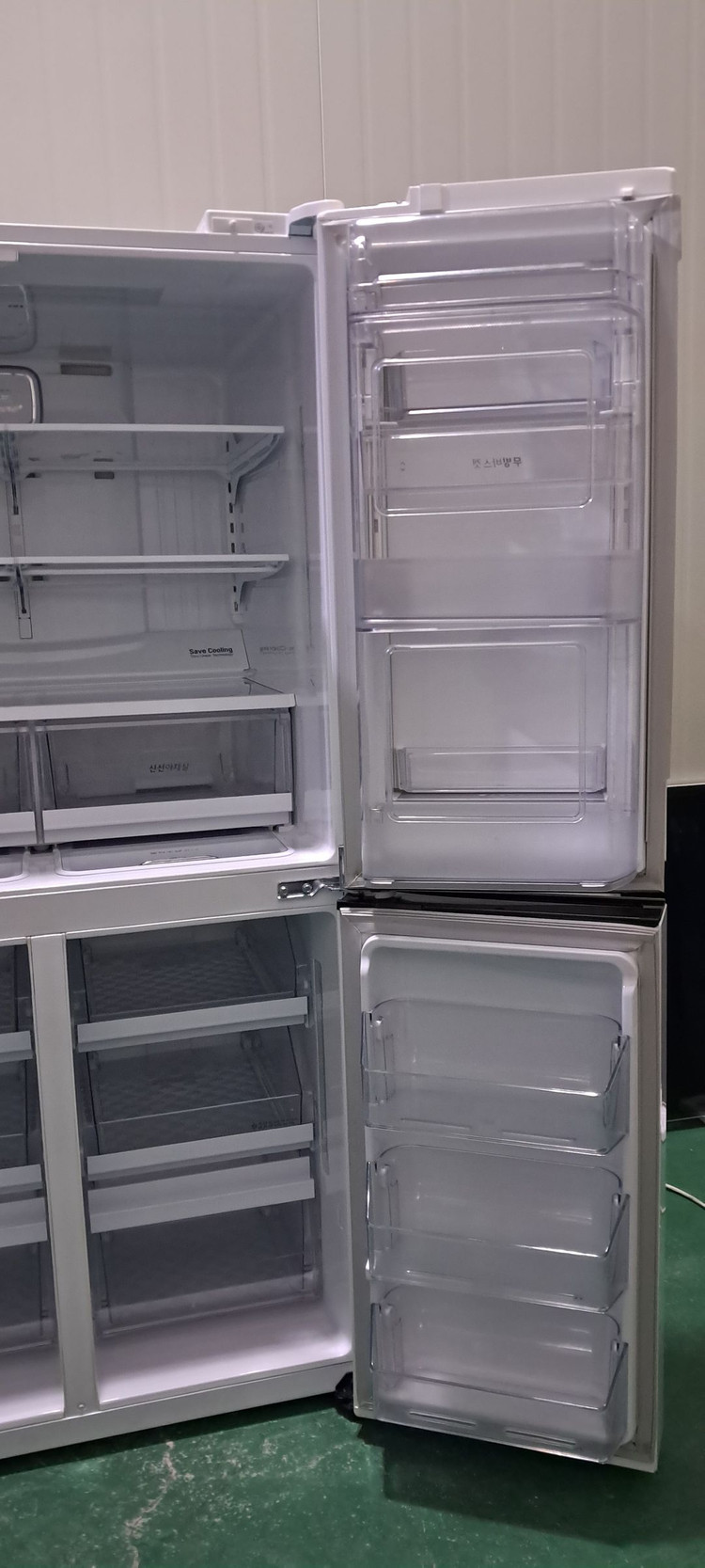 1613 엘지디오스 870L 4도어양문형냉장고(화이트)--6