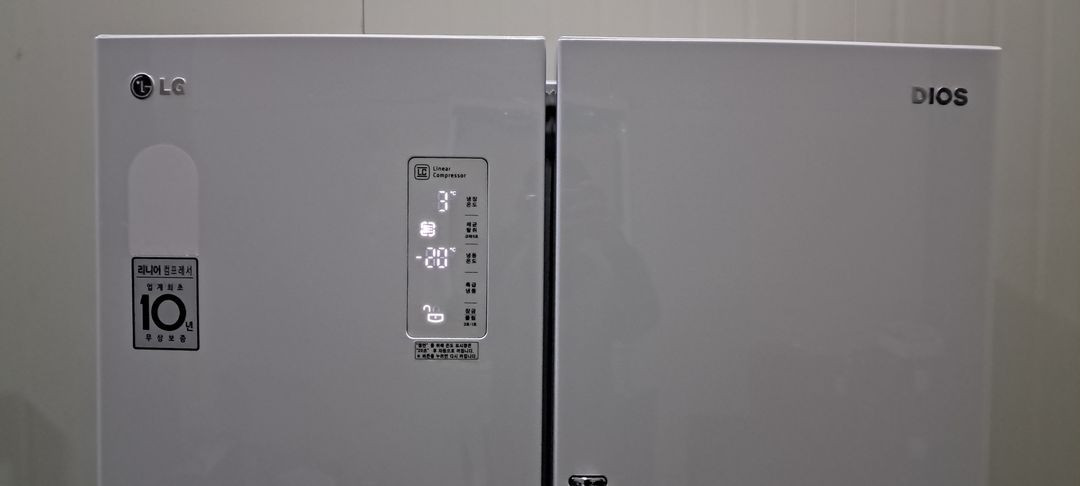 1613 엘지디오스 870L 4도어양문형냉장고(화이트)--9