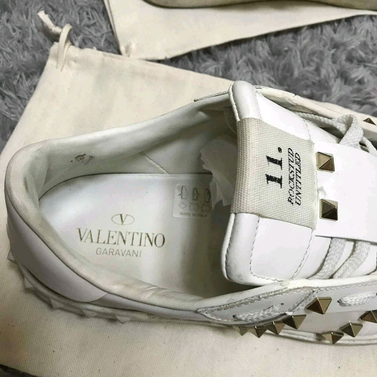 [42][풀구성]발렌티노 락스터드 언타이틀 스니커즈--4