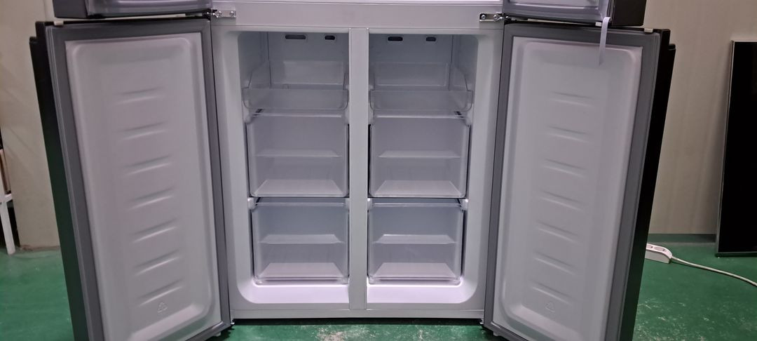 1590 하이메이드 418L 4도어양문형냉장고(블랙)--7