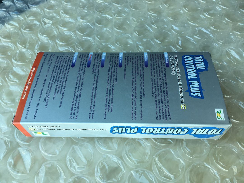 드림캐스트 토탈컨트롤 플러스 미개봉 신품 드림케스트--5