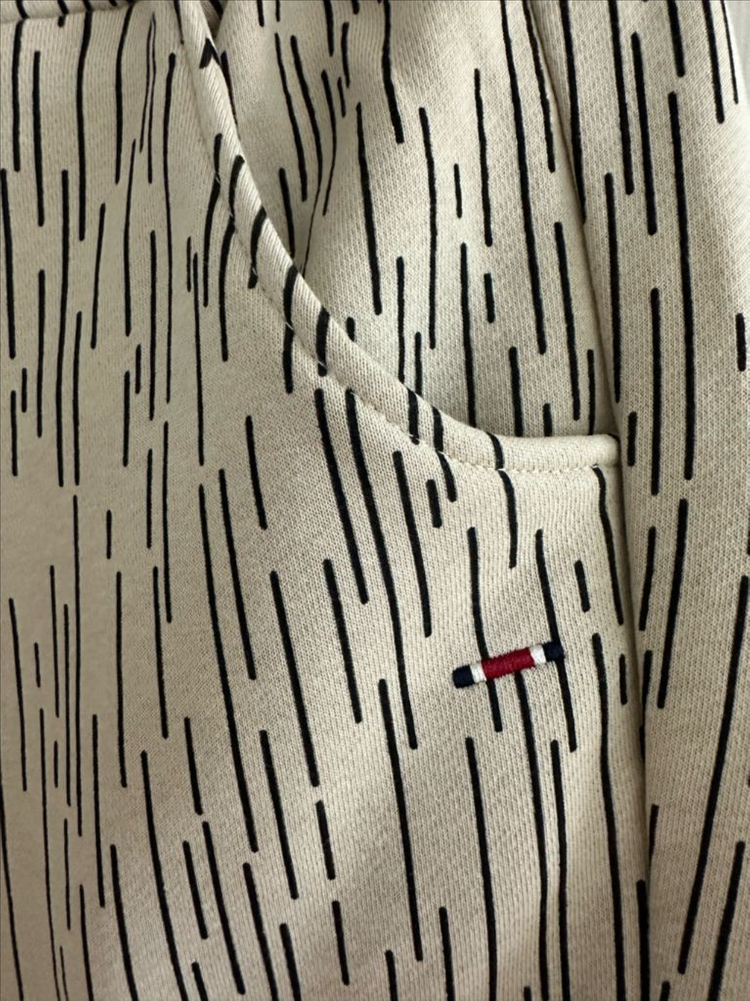 새상품) 로맨틱크라운 카모 스웻 팬츠 베이지 L 이미지