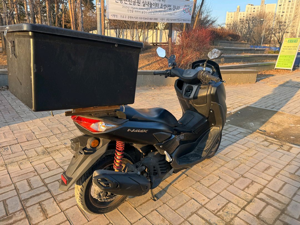 야마하 엔맥스125 23년 abs 판매합니다--6