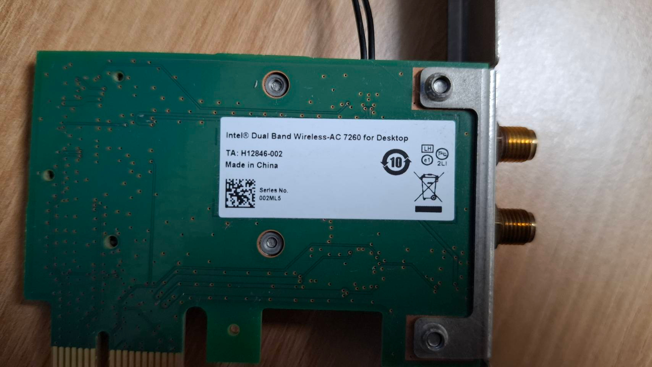 인텔 듀얼 밴드 무선랜카드 AC 7260 데스크탑 내장형--3