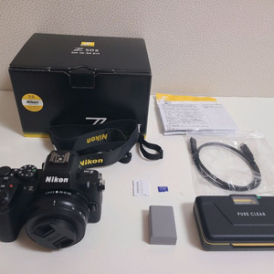 니콘 Z 50II DX 16-50mm 미러리스 카메라 풀박스 sd 카드 포함 z50ii