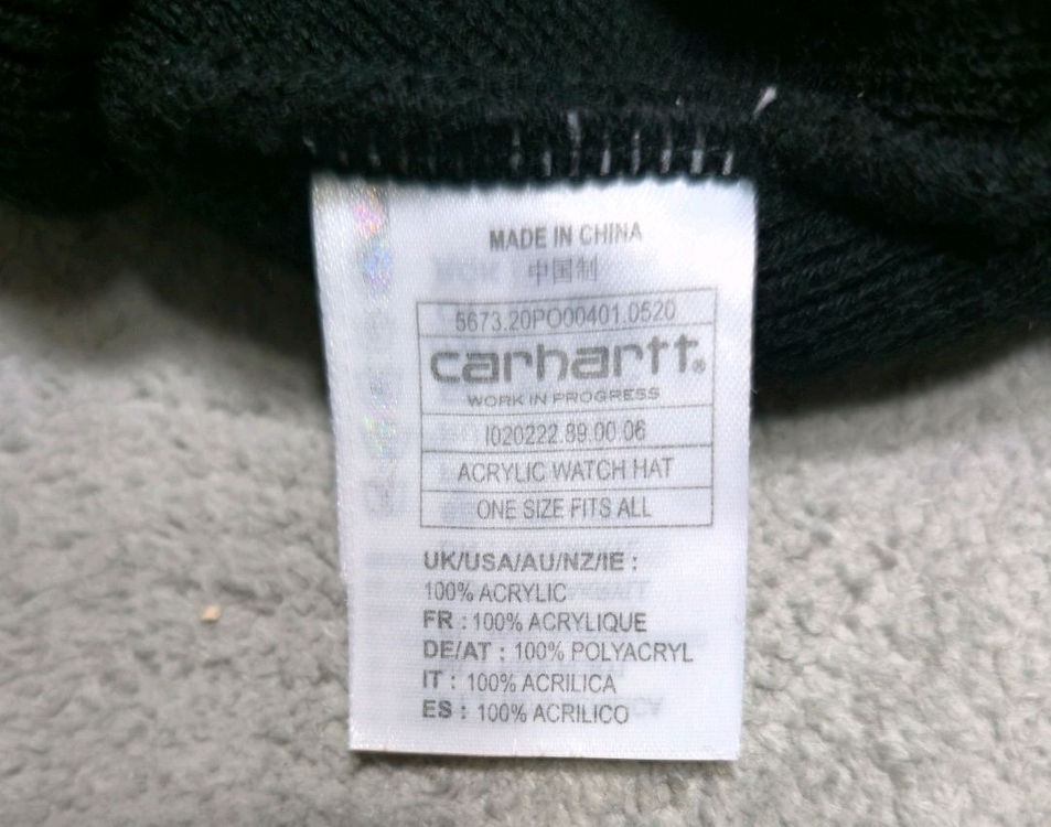 칼하트 wip 비니--1