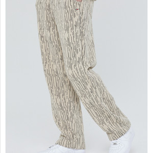 새상품) 로맨틱크라운 카모 스웻 팬츠 베이지 L 이미지