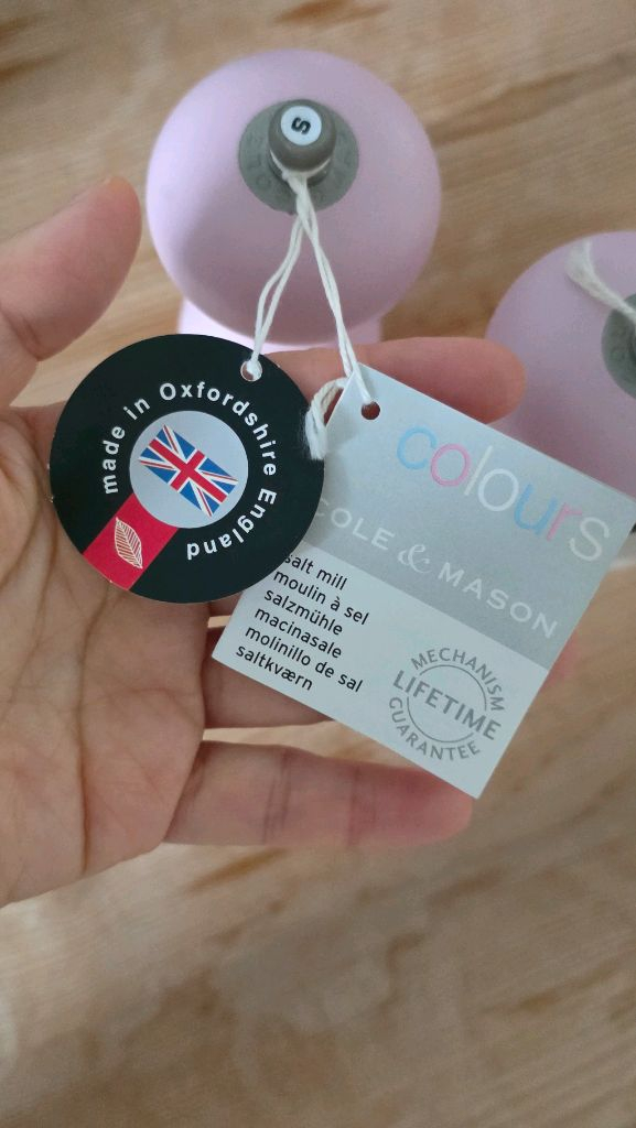 콜앤메이슨 핑크 소금후추 그라인더--4