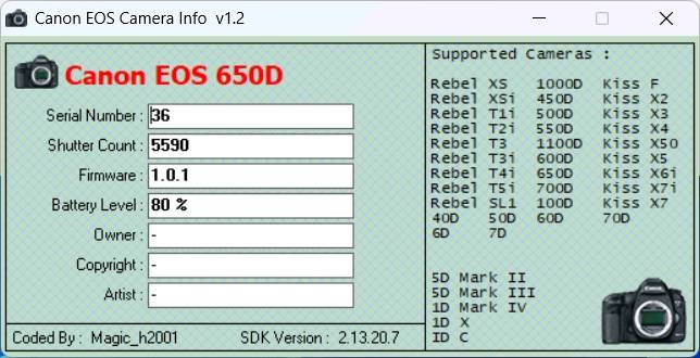Canon EOS 650D DSLR 카메라와 18-55mm 렌즈--2