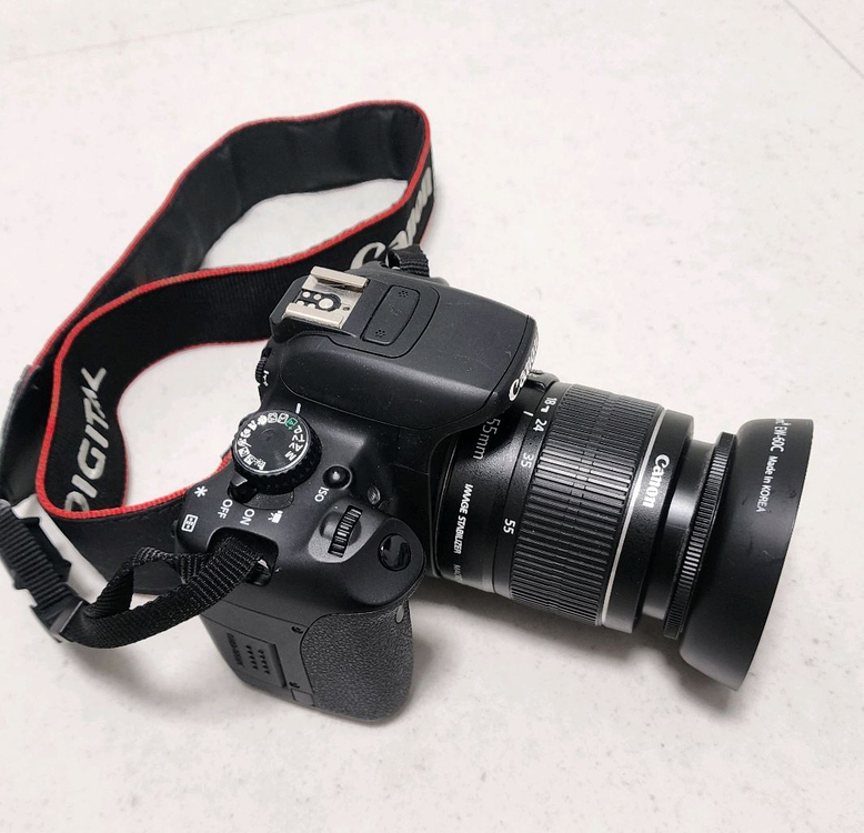 Canon EOS 650D DSLR 카메라와 18-55mm 렌즈--3