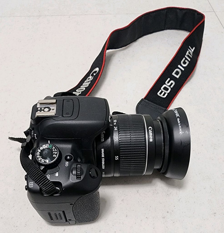 Canon EOS 650D DSLR 카메라와 18-55mm 렌즈--7