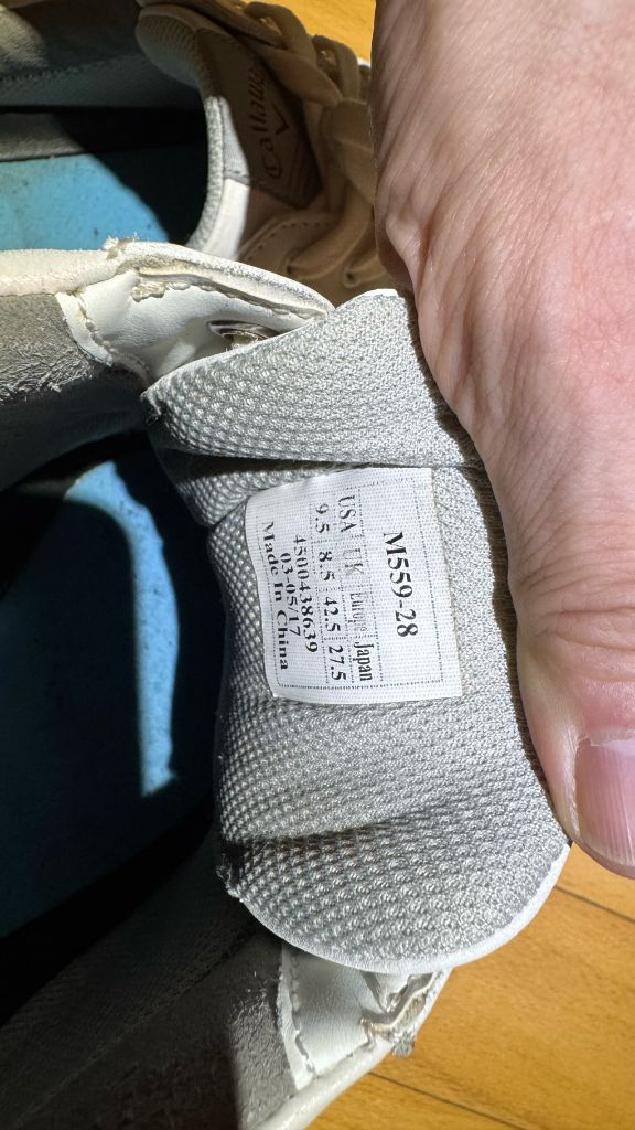 캘러웨이 골프화 골프신발 골프슈즈275사진확인바닥확인개--6