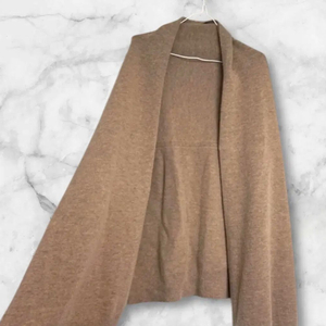 미사용 새상품 디자이너 브랜드 모 캐시미어 케이프 숄