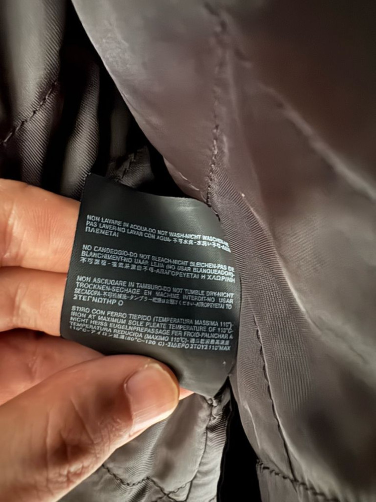 발렌시아가 블랙 가죽 라이더 자켓--6