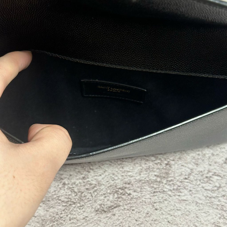 [풀구성] 입생로랑 업타운 클러치 블랙--5