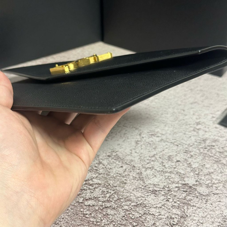 [풀구성] 입생로랑 업타운 클러치 블랙--6