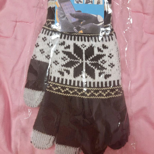 급처새상품!니트 커플 장갑 남녀공용 스마트폰터치가능 톰브라운 느낌