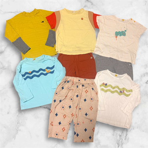 모이몰른 여름 봄 상하 아동복 8장세트 120-130 사이즈 정도