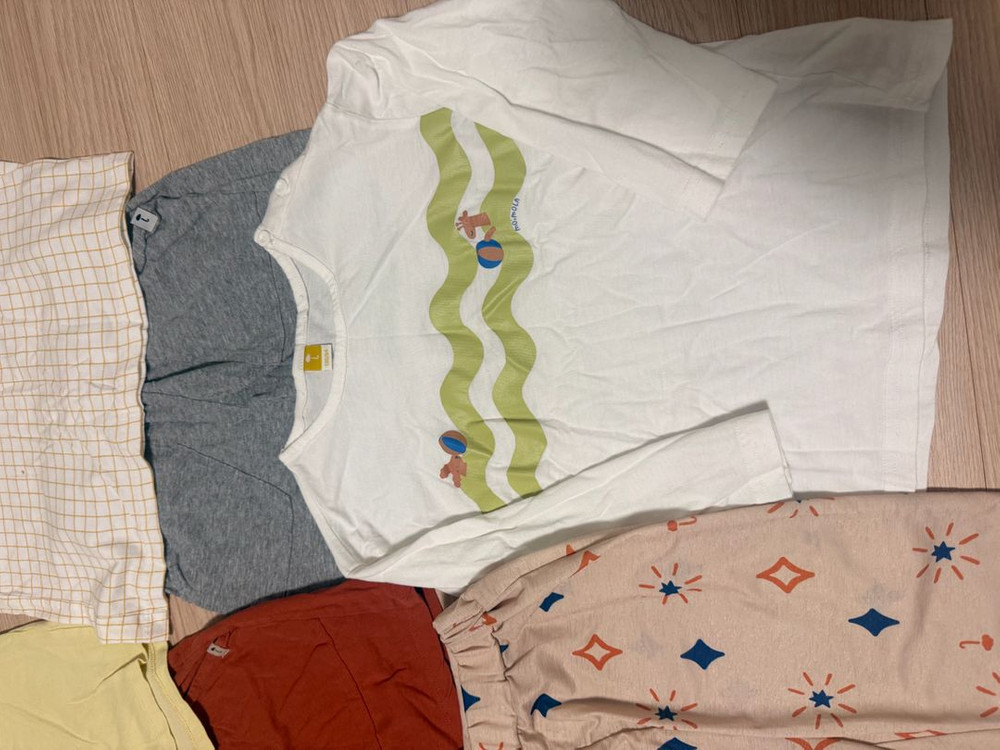 모이몰른 여름 봄 상하 아동복 8장세트 120-130 사이즈 정도--2