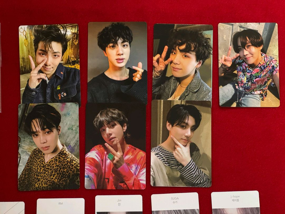 방탄소년단(BTS) 공식 아미밤 포카 세트+ BEYOND THE STORY 포카 세트 일괄 이미지