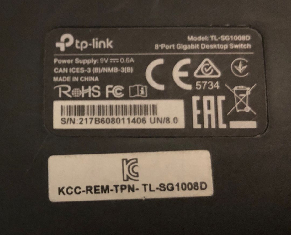 TP-Link 8포트 스위치 허브 TL-SG1008D--1