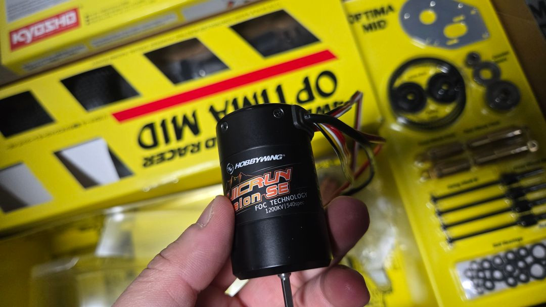 교쇼 옵티마 미드 + 하비윙 퓨전 SE 세트 + 서보 풀세트 이미지