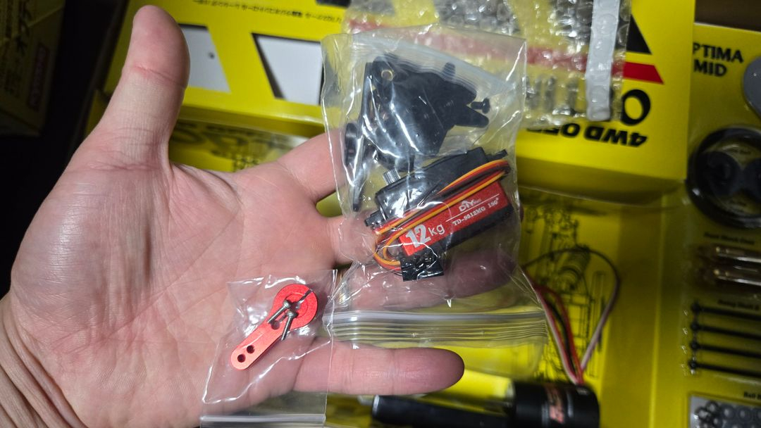 교쇼 옵티마 미드 + 하비윙 퓨전 SE 세트 + 서보 풀세트 이미지