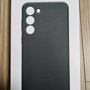 삼성 갤럭시 S23+ 정품 가죽 케이스 카키