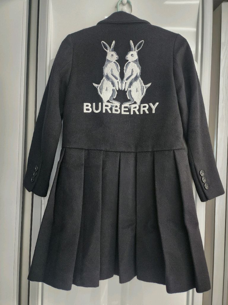 버버리키즈 애니멀 킹덤 코트 10y--2