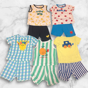 래핑차일드 여름 실내복/내의 5세트 120-130사이즈 정도