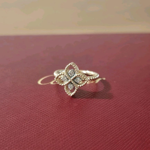 14k 피렌체 다이아반지 옐로골드