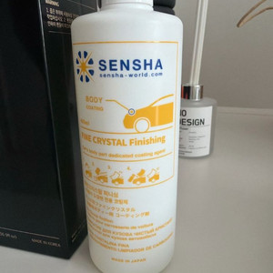 센샤 셀프 유리막코팅제 자동차 유리막코팅 관리제 파인크리스탈피니싱 400ml