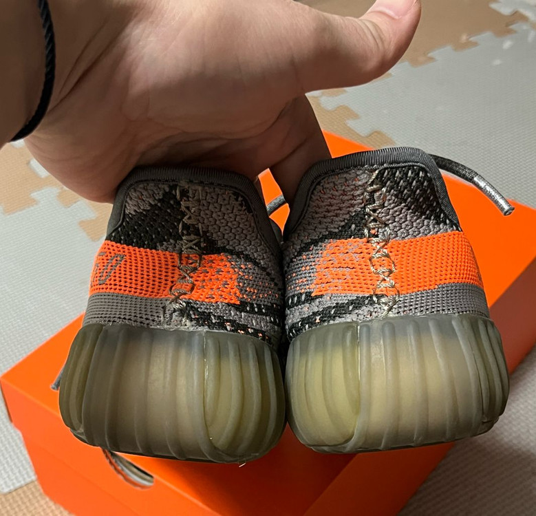 아디다스 이지부스트 350 V2 벨루가 235 신발 스니커즈--4