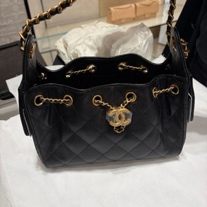 샤넬 25백 미니 캐비어 금장 미개봉 새상품(26.02 구입)