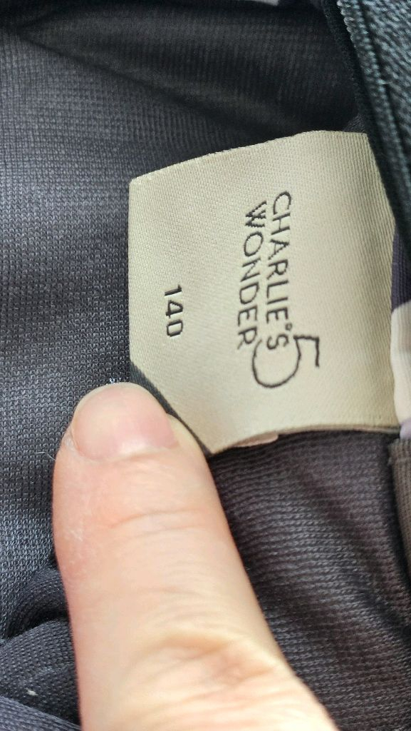 찰리스 원더 아동 스키복 상하의 140 세트--2