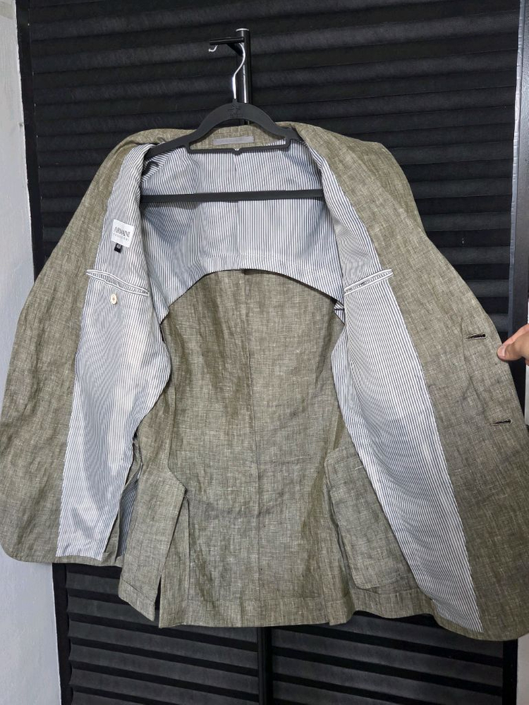 (정품) [아르마니] 꼴레지오니 린넨 자켓 판매합니다.--4