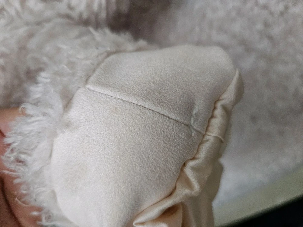 마쥬 컬리 후드 퍼 자켓 maje 이미지